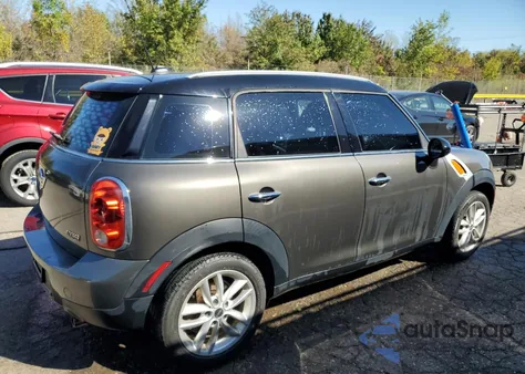 2012 Mini Cooper Countryman z USA, uszkodzony, nr VIN WMWZB3C58CWM03149